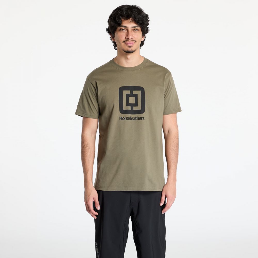 Tričko Horsefeathers Fair T-Shirt Burnt Olive S
