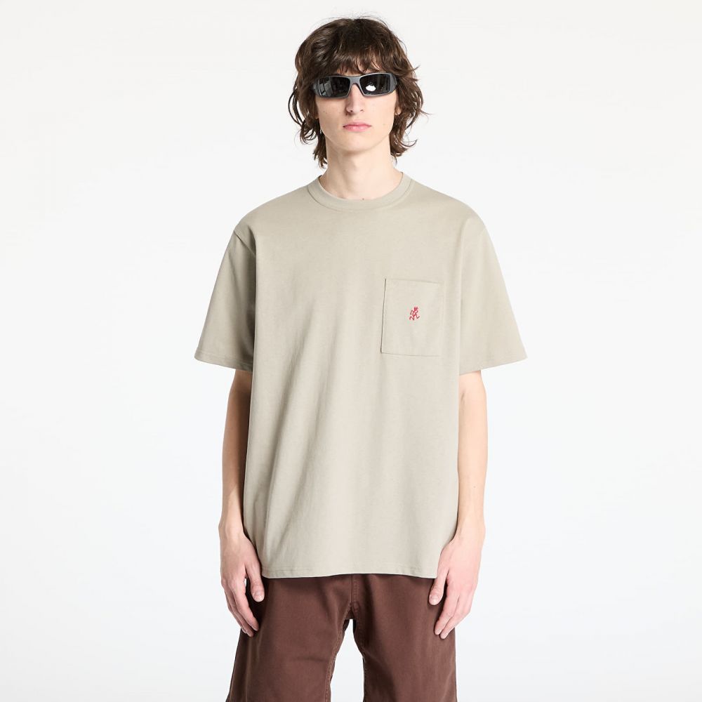 Tričko Gramicci One Point Tee Khaki M