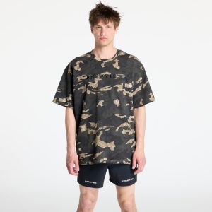Tričko Under Armour Project Rock All Over Print T-shirt Grey/ Green L