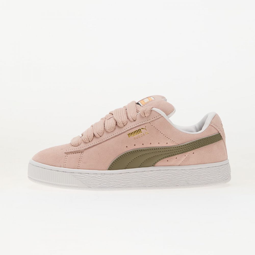 Tenisky Puma Suede XL Rose Quartz-Velvet Moss-PWht EUR 35.5