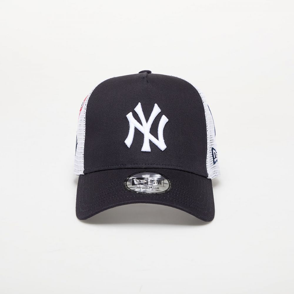 Šiltovka New Era 9FORTY Af Trucker MLB Multi Patch New York Yankees Navy Universal