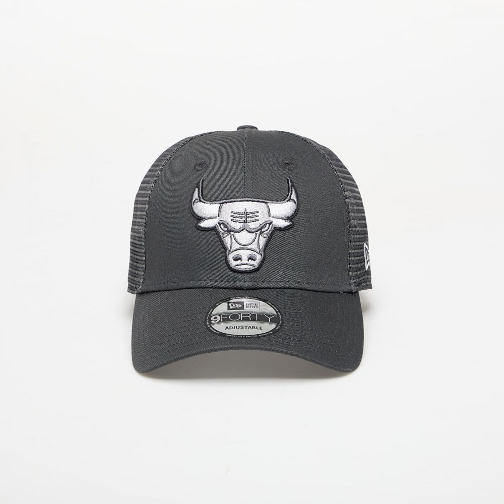Šiltovka New Era Chicago Bulls NBA 9FORTY Trucker Adjustable Cap Dark Grey Universal