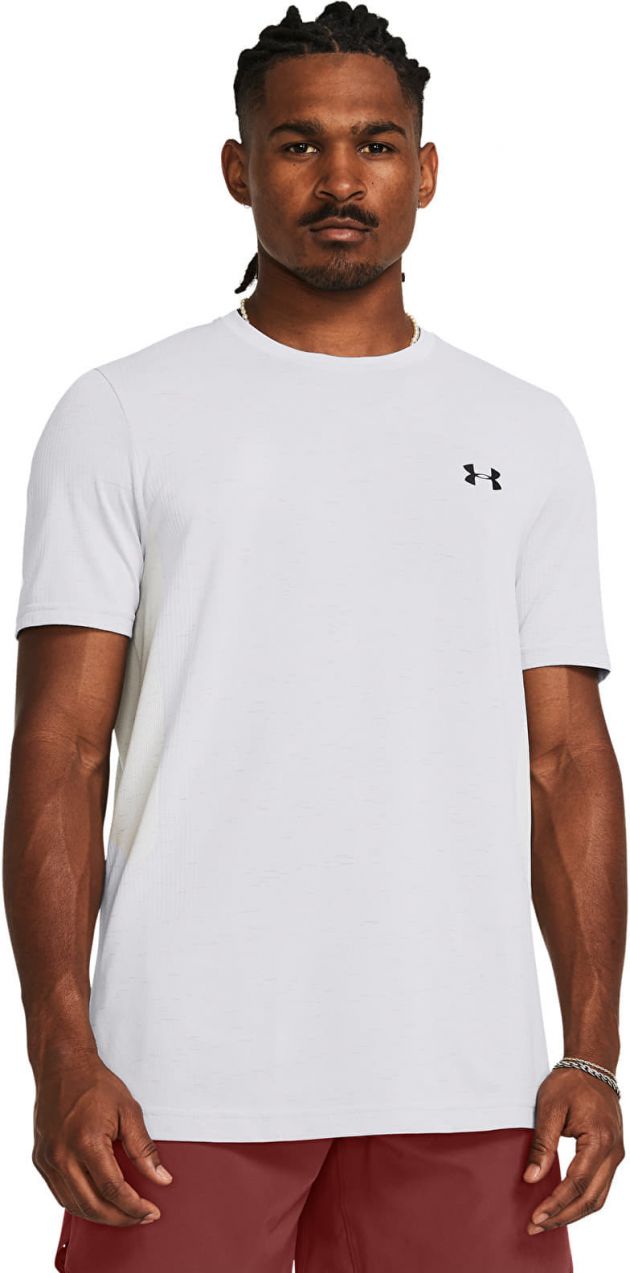 Tričko Under Armour Vanish Seamless SS Tee White/ Black L