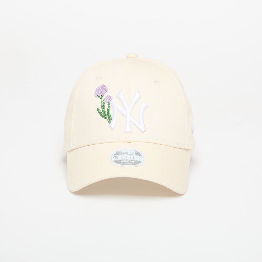 Šiltovka New Era New York Yankees Womens MLB Beaded 9FORTY Adjustable Cap Light Cream Universal