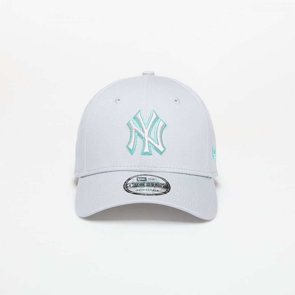 Šiltovka New Era New York Yankees Team Outline 9FORTY Adjustable Cap Dolphin Gray/ Ate Universal