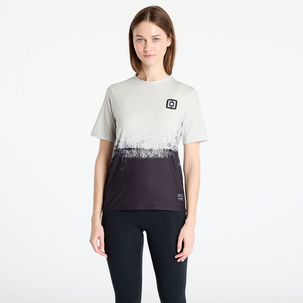 Tričko Horsefeathers W Quantum Bike Jersey Silver Birch/ Black L