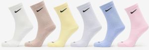 Nike Dri-FIT Everyday Plus Cushioned Training Crew Socks 6-Pack Multi-Color S
