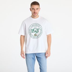 Tričko LACOSTE Heavy T-shirt White L