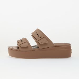 Tenisky Crocs Brooklyn Buckle Low Wedge Latte EUR 36-37