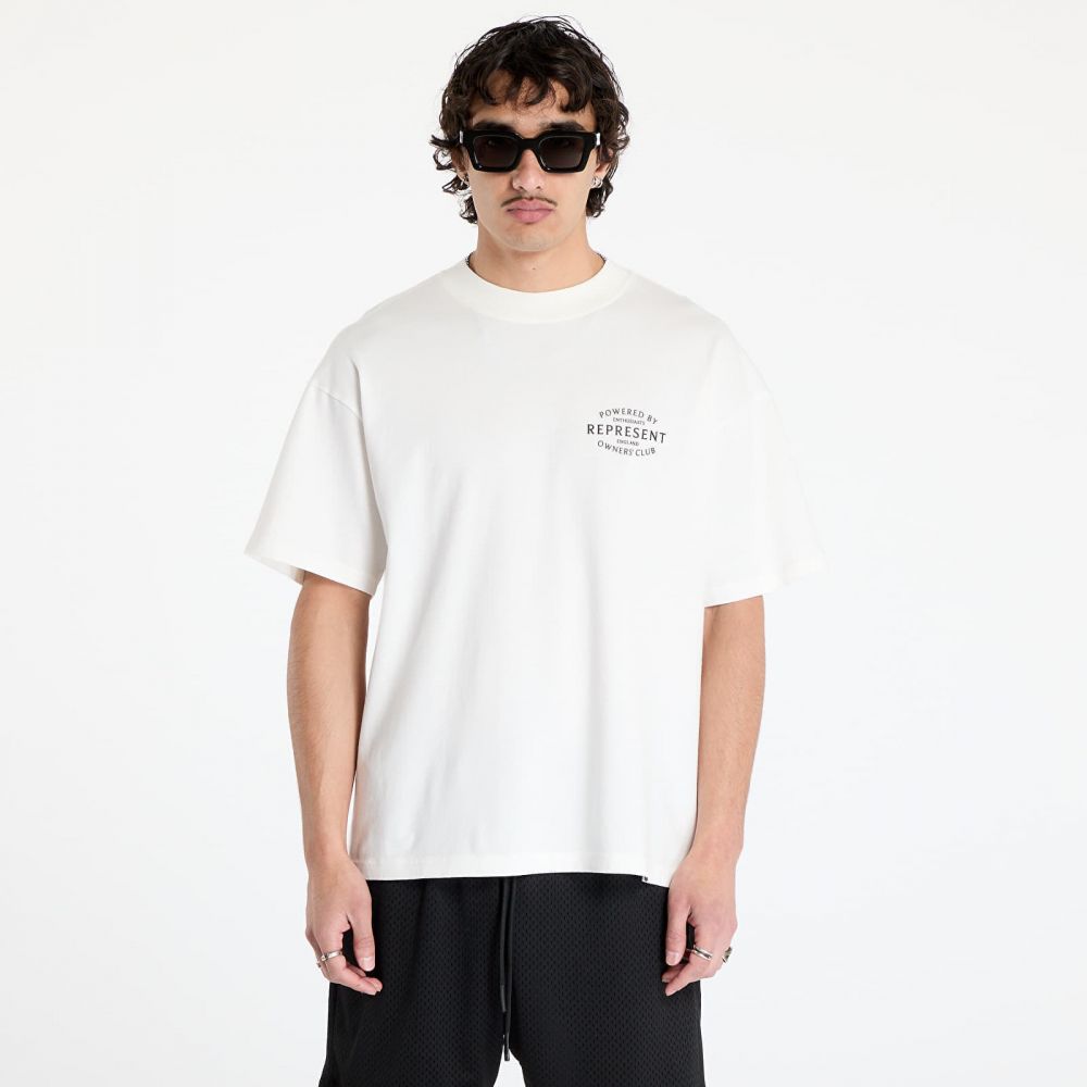 Tričko REPRESENT Represent Owners Club Stamp T-Shirt Flat White L