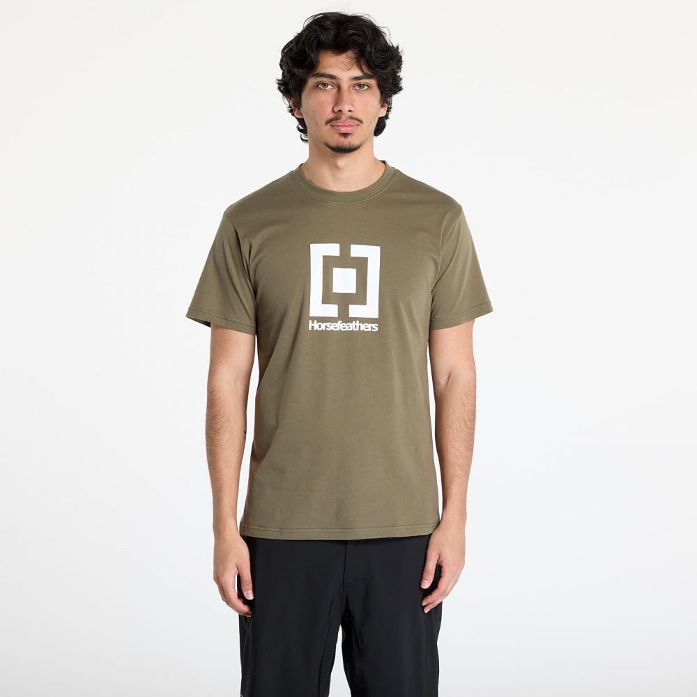Tričko Horsefeathers Base T-Shirt Burnt Olive L