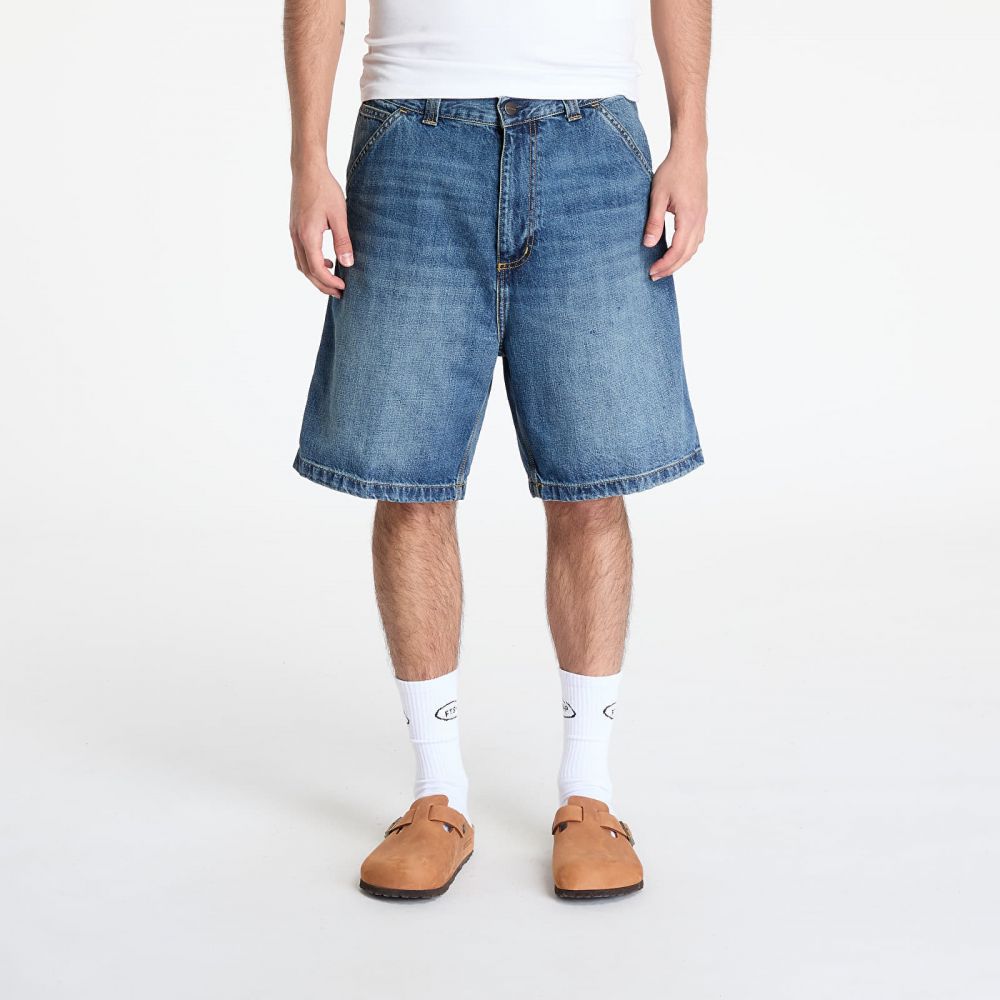 Carhartt WIP OG Single Knee Short Blue Dark Used Wash L