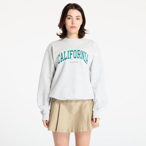 Mikina Sporty & Rich California Crewneck Heather Gray XS