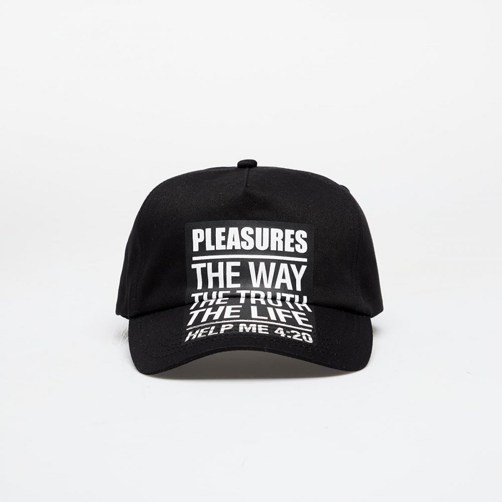 Šiltovka PLEASURES Proverb Cap Black Universal