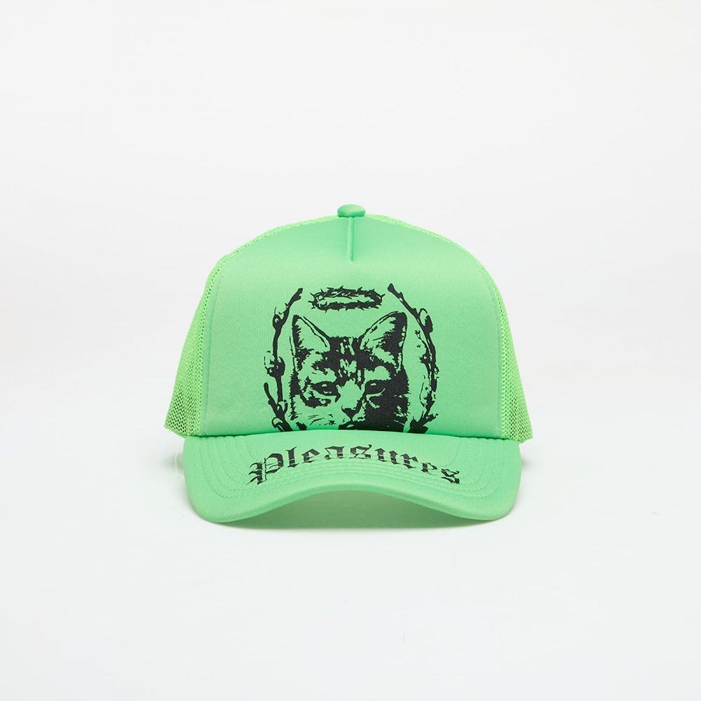 Šiltovka PLEASURES Housecat Trucker Neon Universal