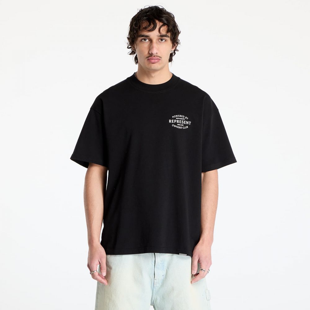 Tričko REPRESENT Represent Owners Club Stamp T-Shirt Jet Black M