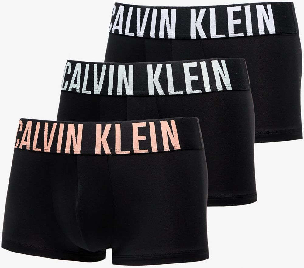 Calvin Klein Low Rise Microfiber Stretch Trunk 3-Pack Black XL