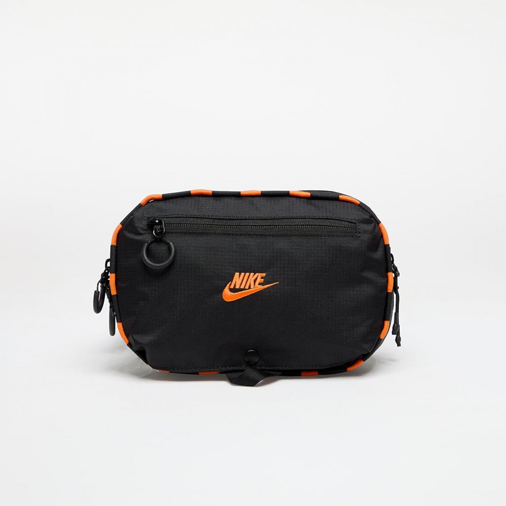 Nike Hayward Patrol Crossbody Bag (4L) Black/ Black/ Safety Orange 4 l