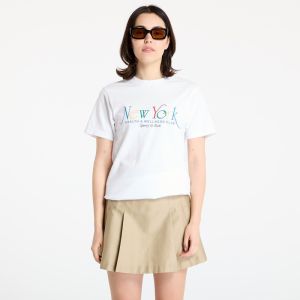 Tričko Sporty & Rich NY 94 T-shirt White/ Ruby/ Alpine/ Paris Blue S
