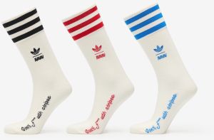 adidas x Avavav Crew Socks Beige/ Cream White/ Black S