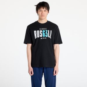 Tričko adidas x Mercedes AMG Petronas Formula One Team George Russell Tee Black M