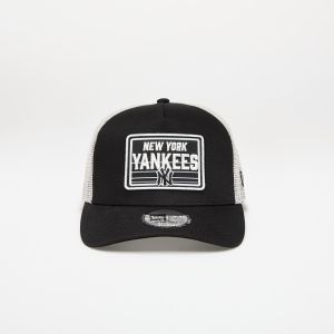 Šiltovka New Era New York Yankees MLB Patch 9FORTY A-Frame Trucker Adjustable Cap Black Universal