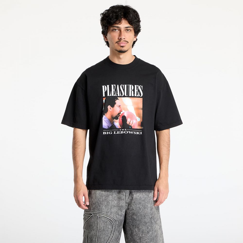 Tričko PLEASURES Lick T-Shirt Black S