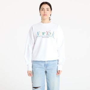 Mikina Sporty & Rich NY 94 Crewneck White/ Ruby/ Alpine/ Paris Blue XS