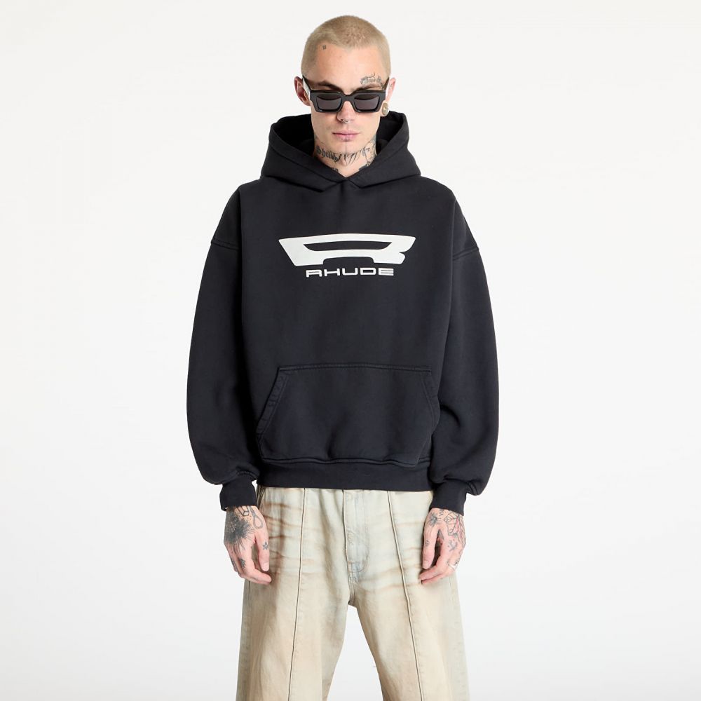 Mikina Rhude Campione Hoodie Vintage Black L