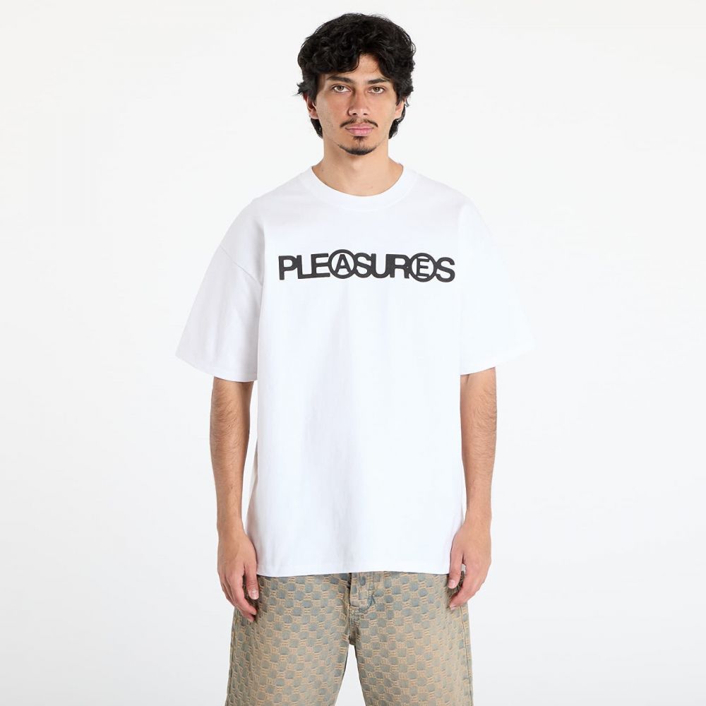 Tričko PLEASURES Fanzine T-Shirt White S