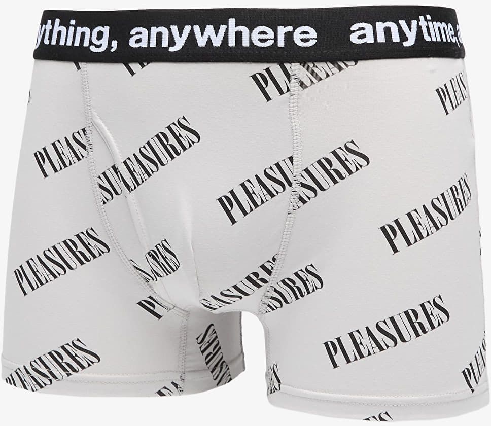 PLEASURES Anytime Boxer Brief Grey L