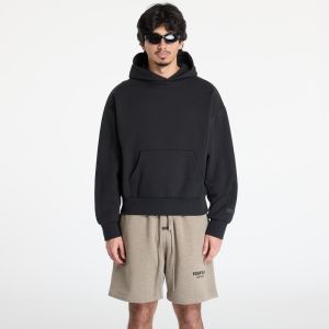 Mikina Fear of God Essentials Classic Fit Fleece Hoodie Jet Black XS