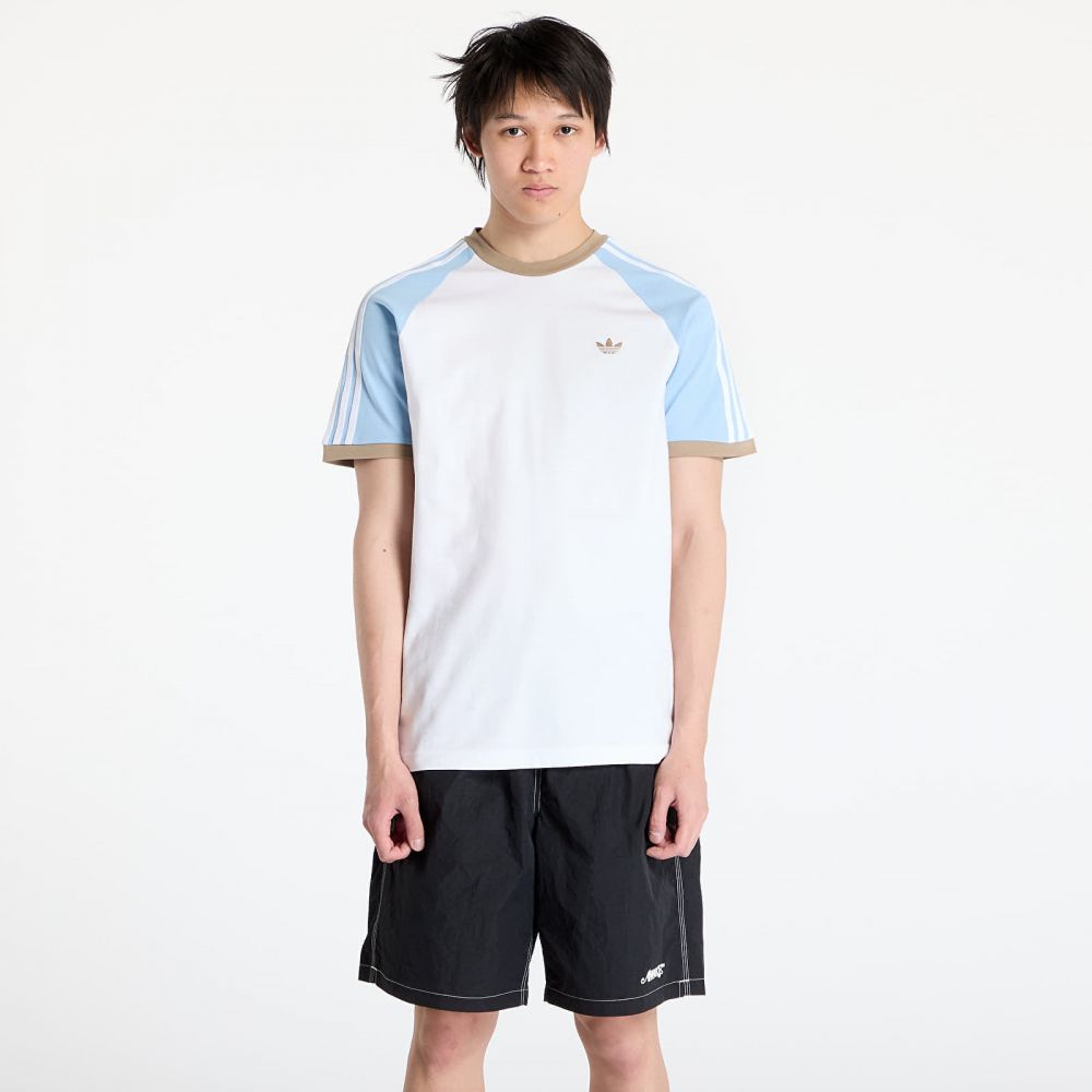 Tričko adidas Cali Tee White/ White/ Clear Sky M