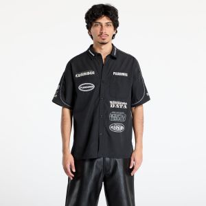 Košeľa PLEASURES Terror Button Up Black M