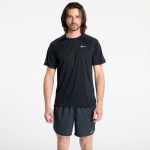 Tričko Nike Stride Men's Dri-FIT ADV Short-Sleeve Running Top Black/ Reflective Silv M