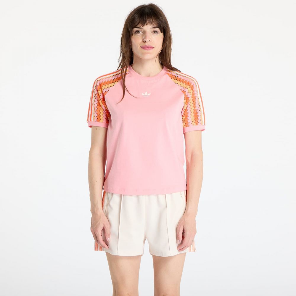 Tričko adidas Originals Summer Glow Cali Tee Semi Pink Spark S