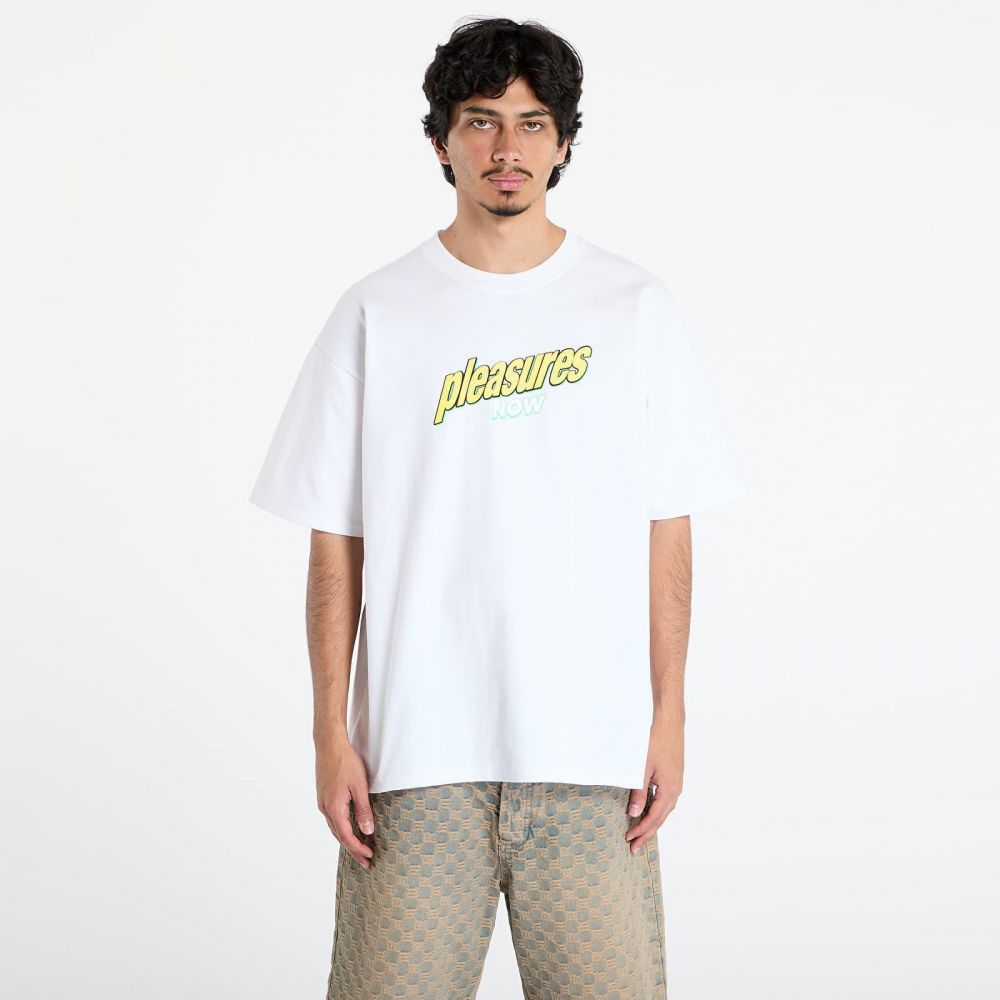 Tričko PLEASURES Quench T-Shirt White L