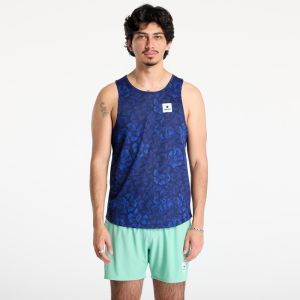 SAYSKY Flower Combat Singlet Blue AOP L