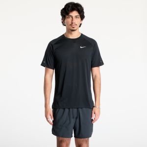 Tričko Nike Stride Men's Dri-FIT ADV Short-Sleeve Running Top Black/ Reflective Silv XL
