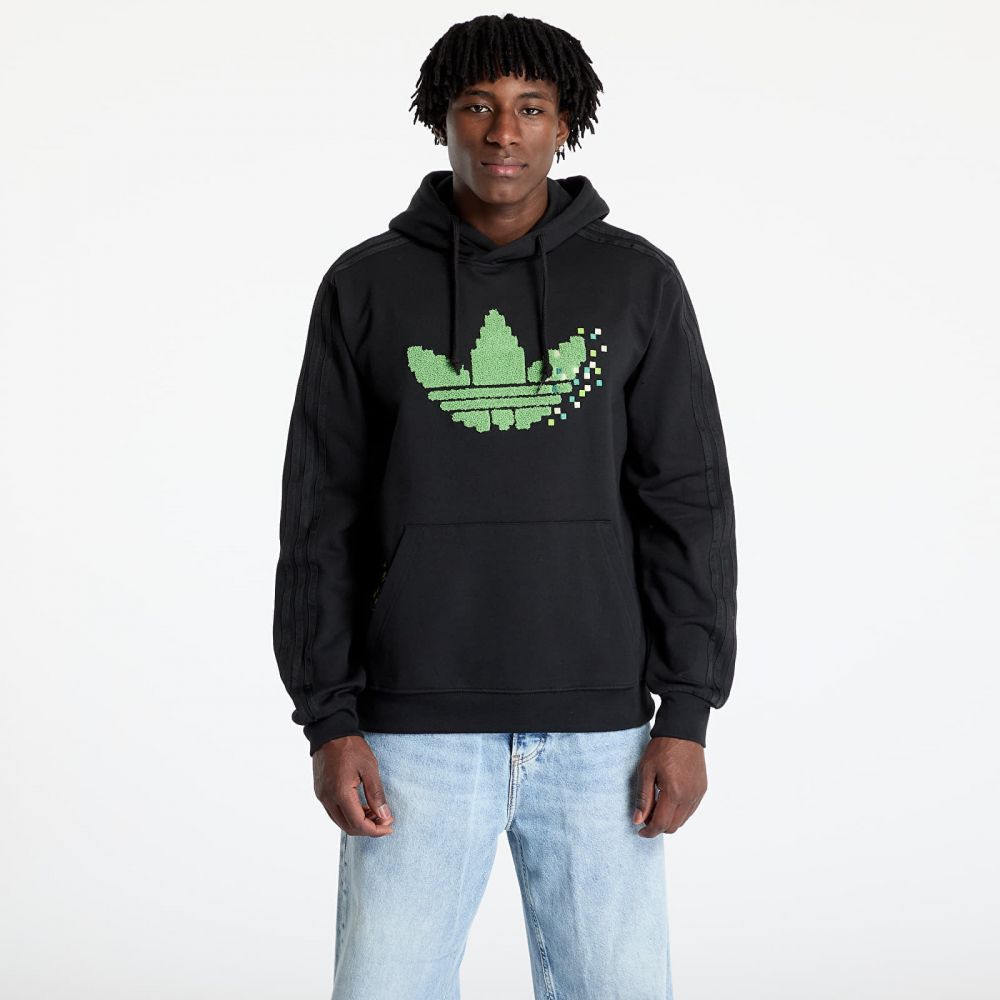 Mikina adidas x Minecraft Graphic Hoodie Black/ Black L