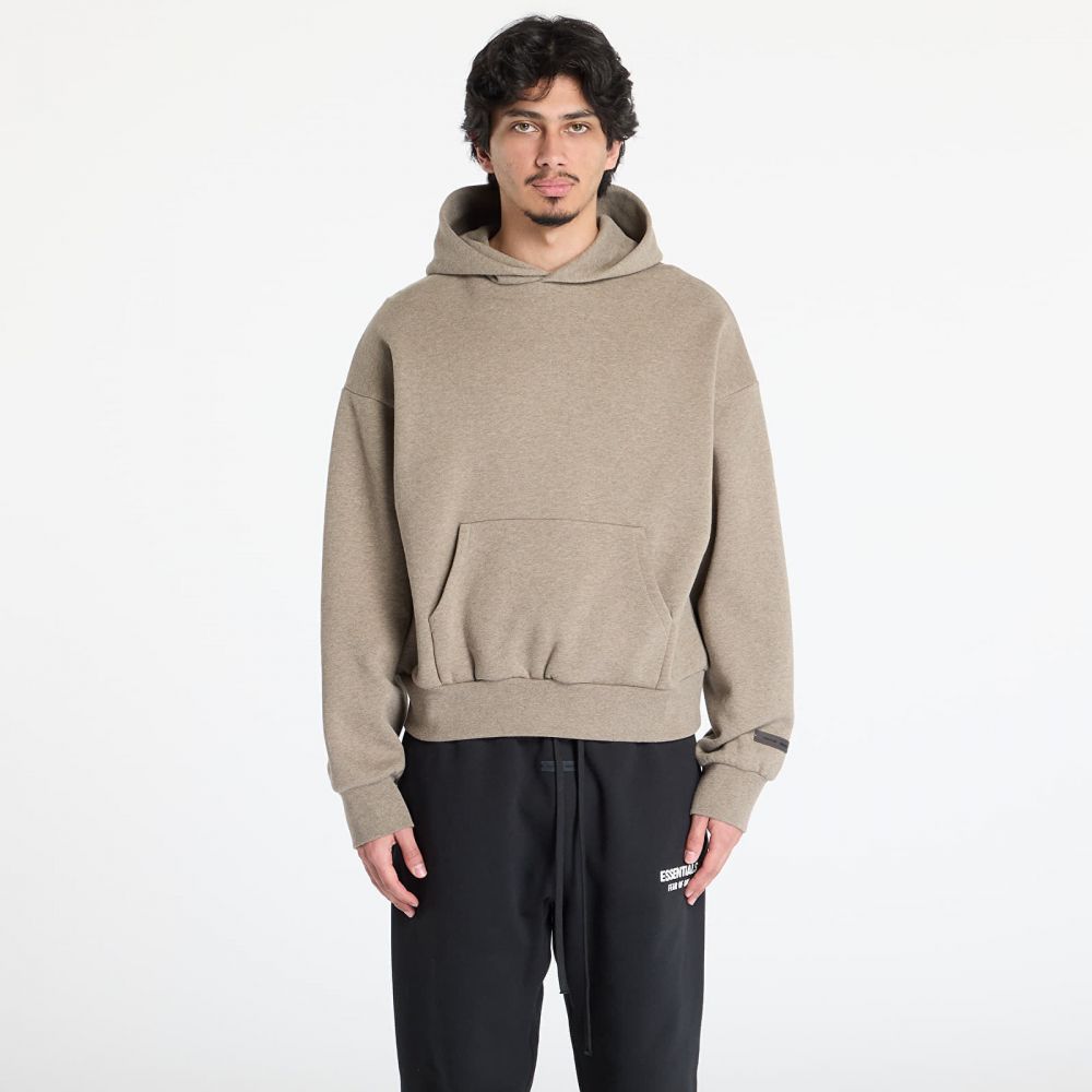 Mikina Fear of God Essentials Classic Fit Fleece Hoodie Homestead Heather XXL