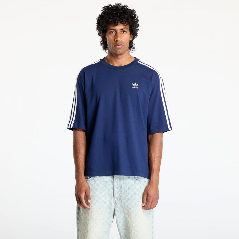 Tričko adidas Adicolor Oversized T-Shirt Night Indigo M