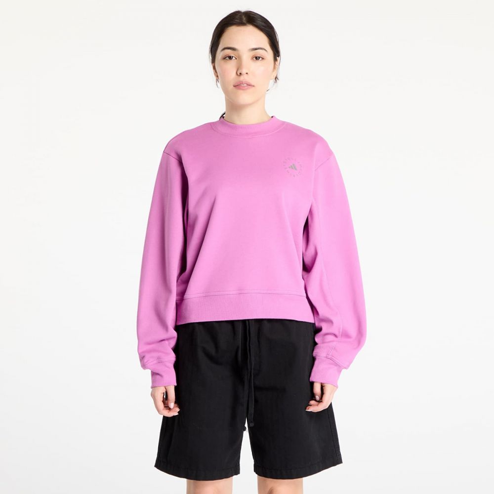 Mikina adidas by Stella Mccartney Regular Sweatshirt Purple/ Semi Pulse Lilac L