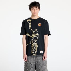 Tričko Mitchell & Ness NBA Vintage Logo Rockets Hakeem Olajuwon Blockbuster Shortsleeve Player Tee Black L