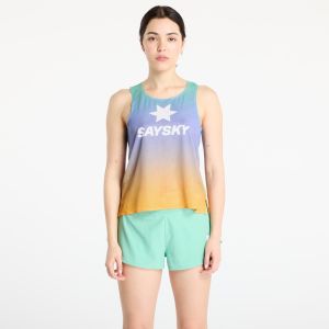 SAYSKY W Drip Dye Flow Air Singlet Purple Aop L