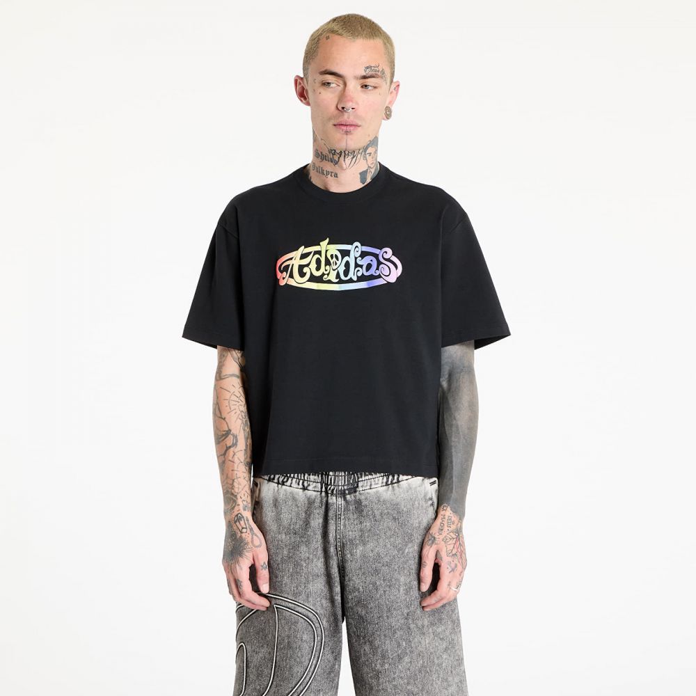 Tričko adidas x Jeremy Scott Pride Graphic Tee Black L