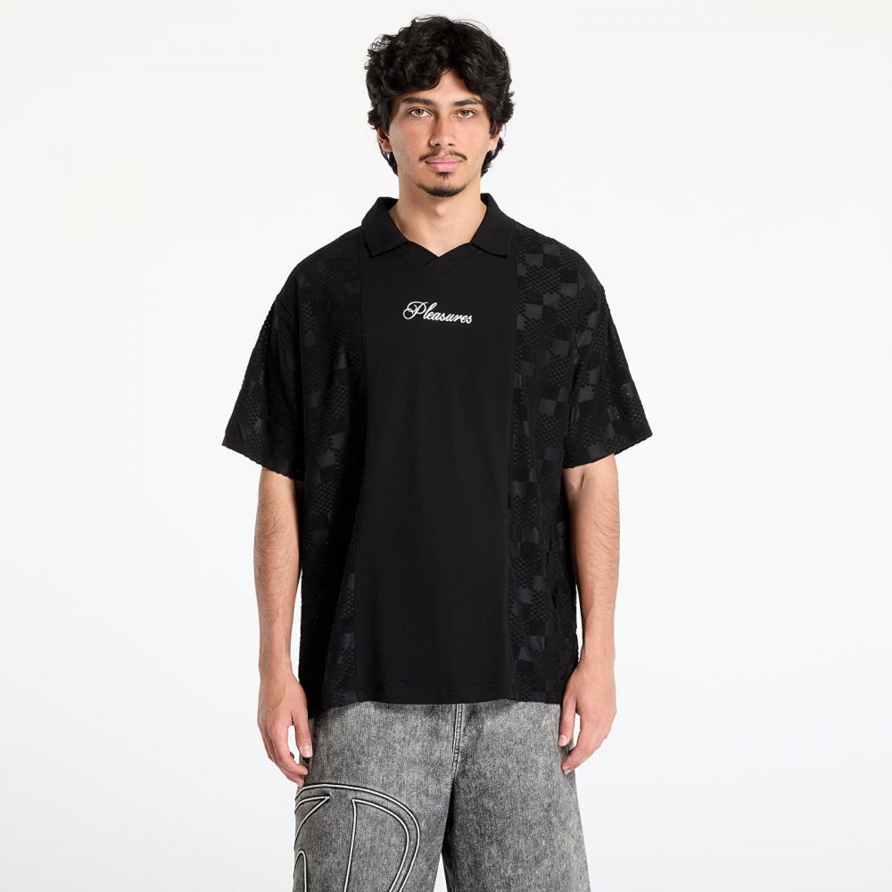 Tričko PLEASURES Planets Polo Black M