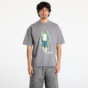 Tričko PLEASURES Dude T-Shirt Charcoal M