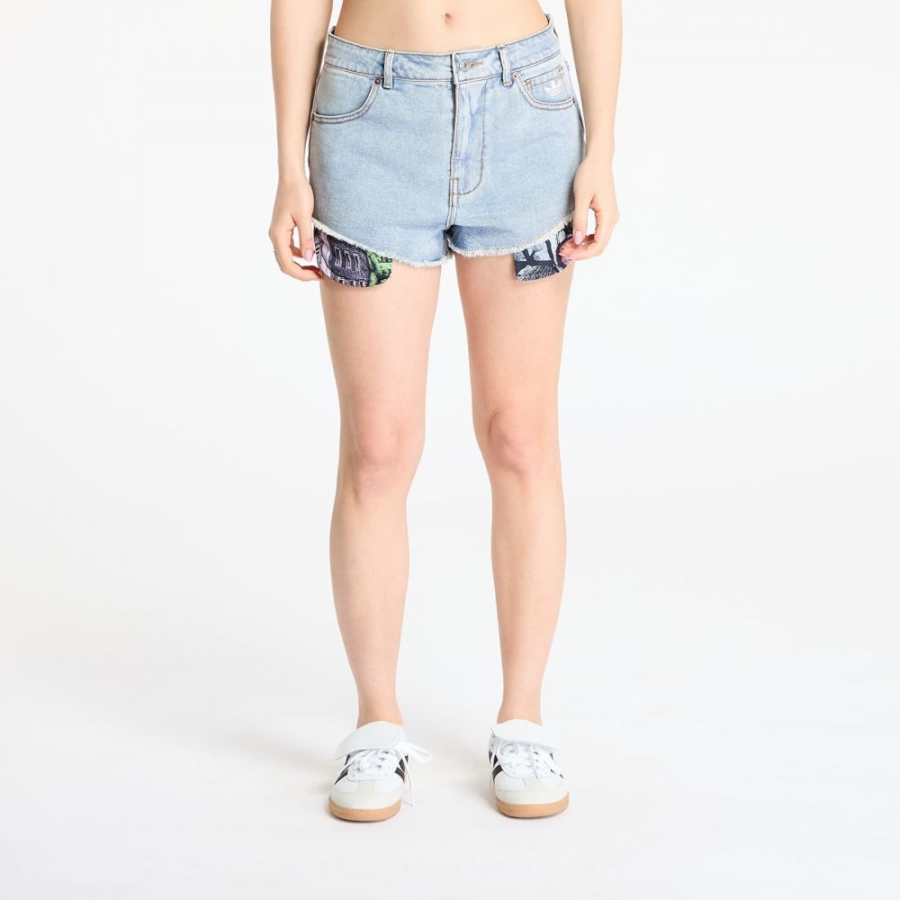adidas x Jeremy Scott Pride Denim Shorts Indigo Denim 26