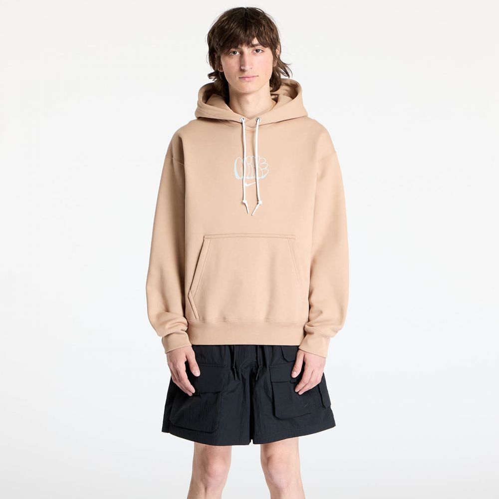 Mikina Nike Solo Swoosh Men's Fleece Hoodie Hemp M